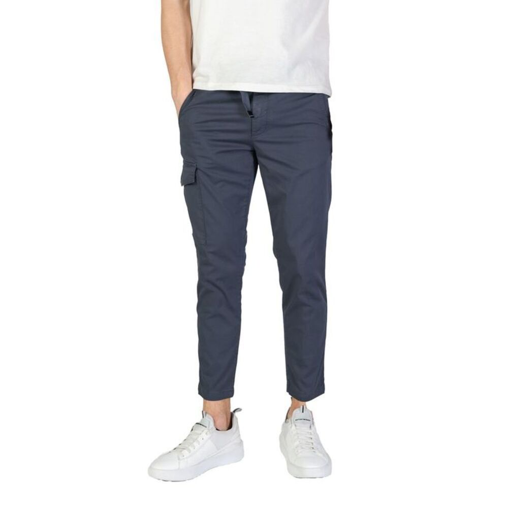 Refrigiwear Blue Cotton Cargo Men's Pants